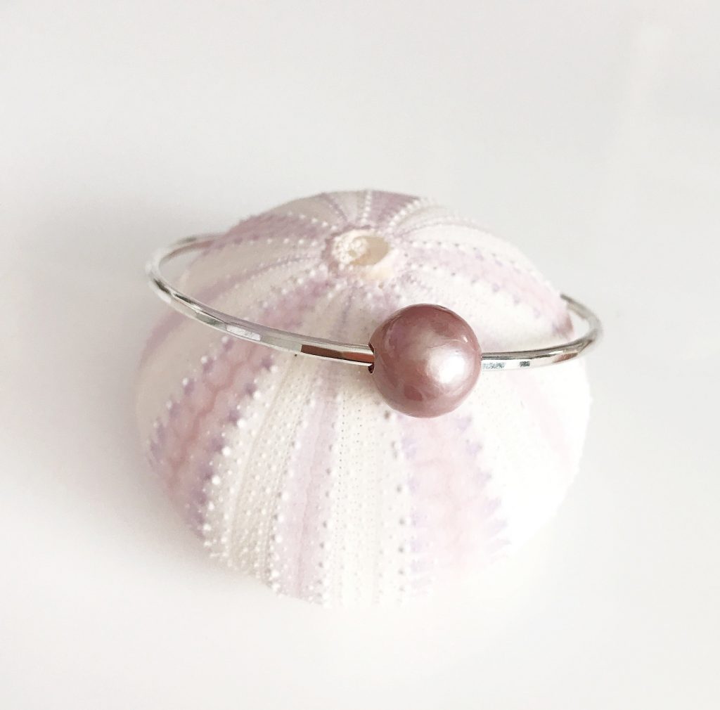 Bangle MIKA – lavender pearl (B345)