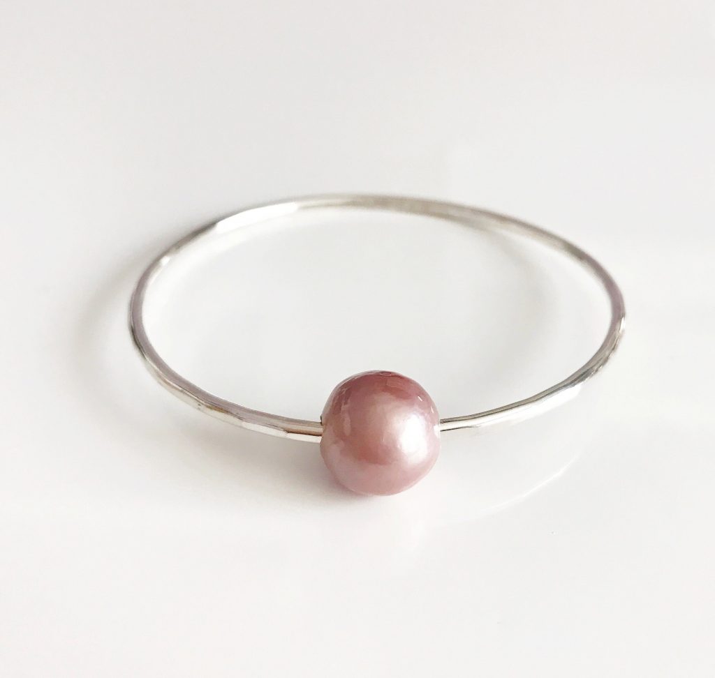 Bangle MIKA – lavender pearl (B345)