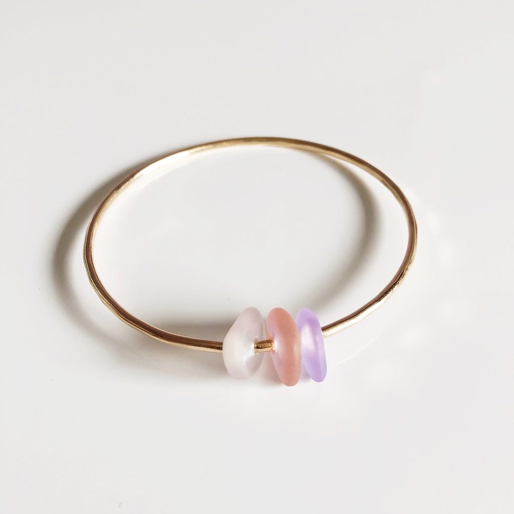 Bangle KAWAI – pink ombré (B393)