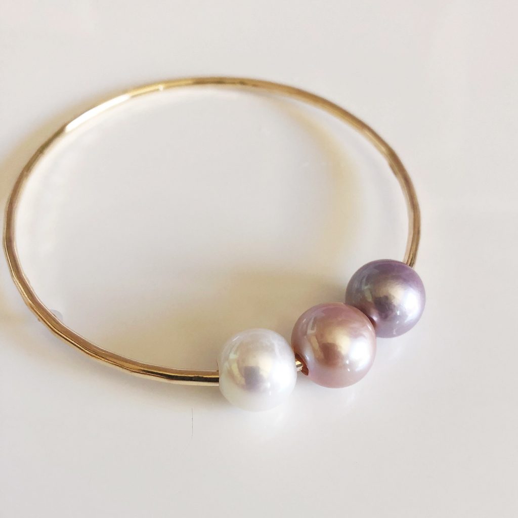 Bangle PAIGE – edison pearls (B387)